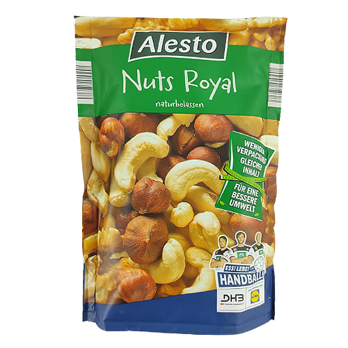 Горішки Алесто Королівський мікс (зел.) Alesto Nuts Royal 200g 40шт/ящ (Код : 00-00003785)
Горішки Алесто Королівський мікс (зел.) Alesto Nuts Royal 200g 40шт/ящ (Код : 00-00003785)