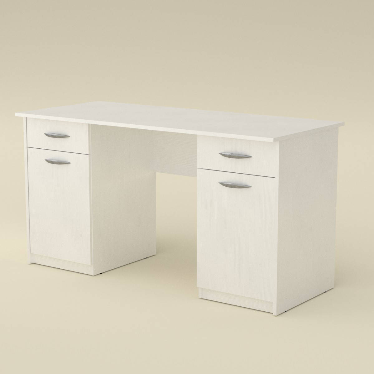 Стол письменный Учитель-2 белый Компанит (140х60х74 см)
Стол письменный Учитель-2 белый Компанит (140х60х74 см)