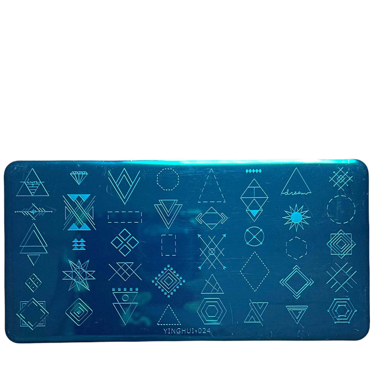 Диск для стемпинга металлический, маленький (12 см * 6 см) YINGHUI-024 (72) 
Диск для стемпинга металлический, маленький (12 см * 6 см) YINGHUI-024 (72)