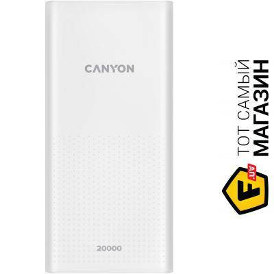 Canyon PB-2001 Power bank 20000mAh Li-poly battery, Input 5V/2A , Output 5V/2.1A(Max) , 144*69*28.5mm,
Canyon PB-2001 Power bank 20000mAh Li-poly battery, Input 5V/2A , Output 5V/2.1A(Max) , 144*69*28.5mm,