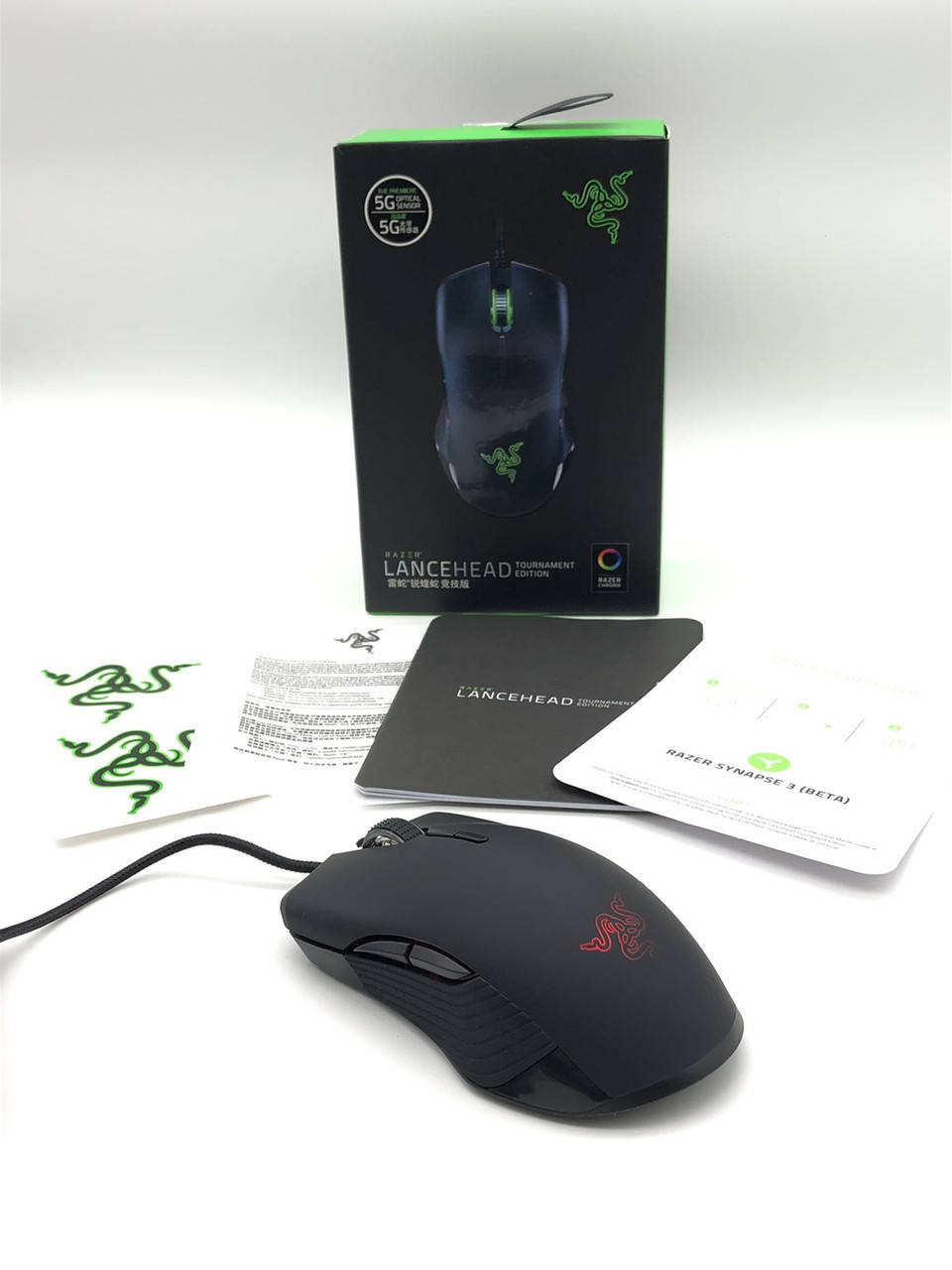 Игровая компьютерная мышь Razer LANCEHEAD 16000dpi USB, мышка для геймеров, мышь для компьютерных игр, Черный
Игровая компьютерная мышь Razer LANCEHEAD 16000dpi USB, мышка для геймеров, мышь для компьютерных игр, Черный