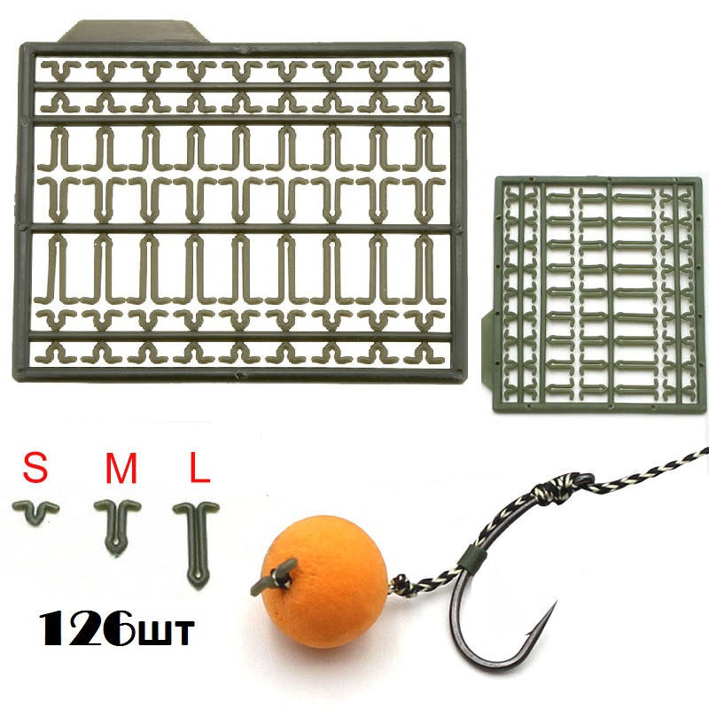 Стопоры ESP для фиксации бойла и пеллетса на волосяной оснастке V-образные
Стопоры ESP для фиксации бойла и пеллетса на волосяной оснастке V-образные