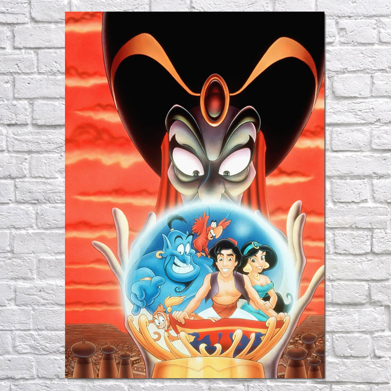 Постер Джафар из мультфильма Аладдин, Aladdin (1992). Размер 60x43см (A2). Глянцевая бумага 60, Матовая, 43
Постер Джафар из мультфильма Аладдин, Aladdin (1992). Размер 60x43см (A2). Глянцевая бумага 60, Матовая, 43