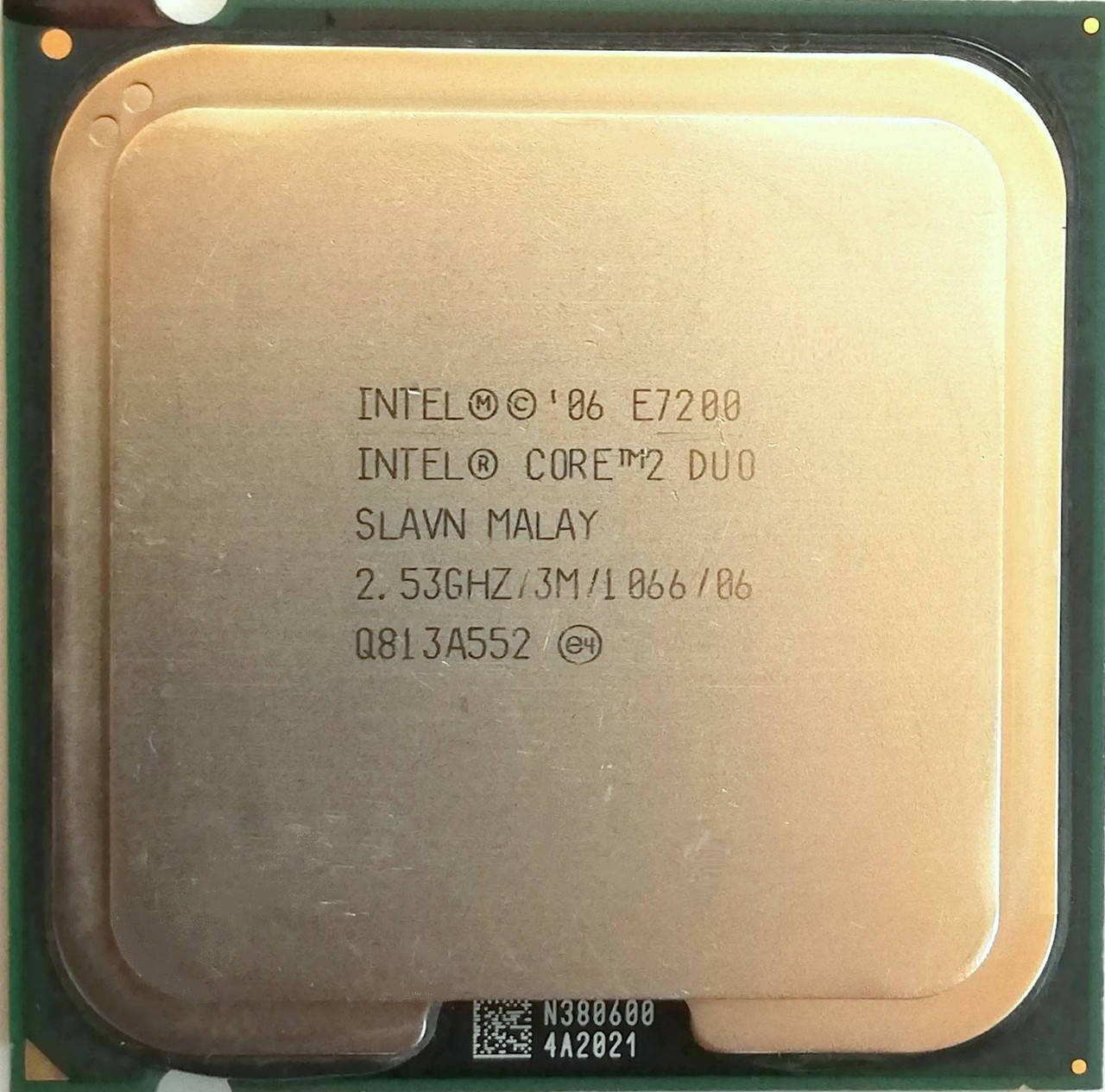 Процессор Intel Core 2 Duo E7200 M0 SLAPC, SLAVN 2.53GHz 3M Cache 1066 MHz FSB Socket 775 Б/У
Процессор Intel Core 2 Duo E7200 M0 SLAPC, SLAVN 2.53GHz 3M Cache 1066 MHz FSB Socket 775 Б/У