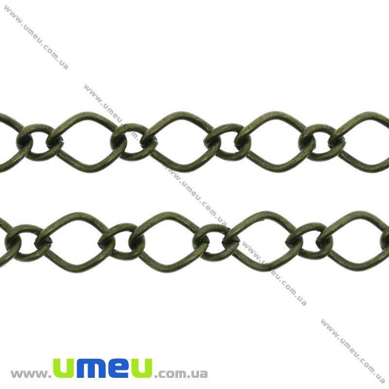 Цепь, Античная бронза, 10х7 мм, 1 м (ZEP-031751)
Цепь, Античная бронза, 10х7 мм, 1 м (ZEP-031751)