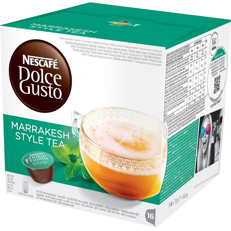 Чай в капсулах Дольче Густо - Dolce Gusto Marrakesh Style Tea
Чай в капсулах Дольче Густо - Dolce Gusto Marrakesh Style Tea
