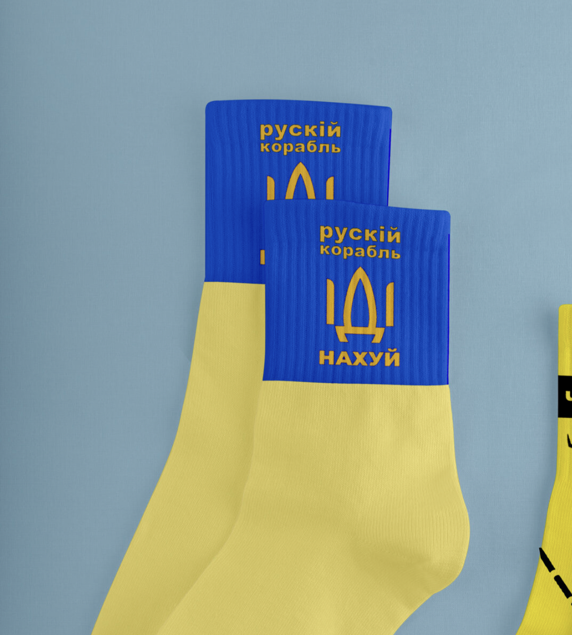 Сине желтые носки с надписью,носки русский корабль иди нахуй,женские мужские стильные патриотические носки, Синий
Сине желтые носки с надписью,носки русский корабль иди нахуй,женские мужские стильные патриотические носки, Синий