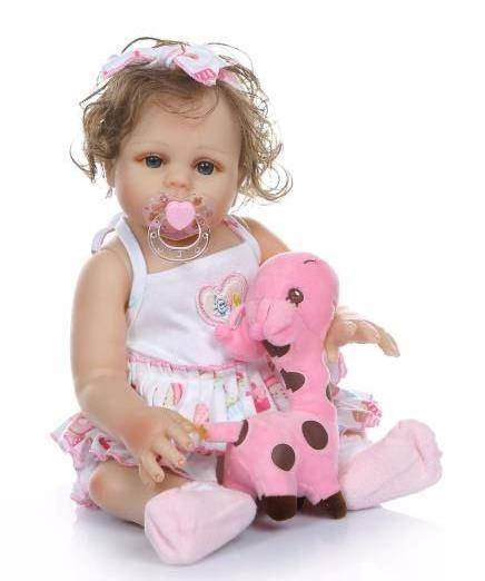 Силиконовая коллекционная кукла реборн девочка Арина Reborn Doll 48 см 
Силиконовая коллекционная кукла реборн девочка Арина Reborn Doll 48 см