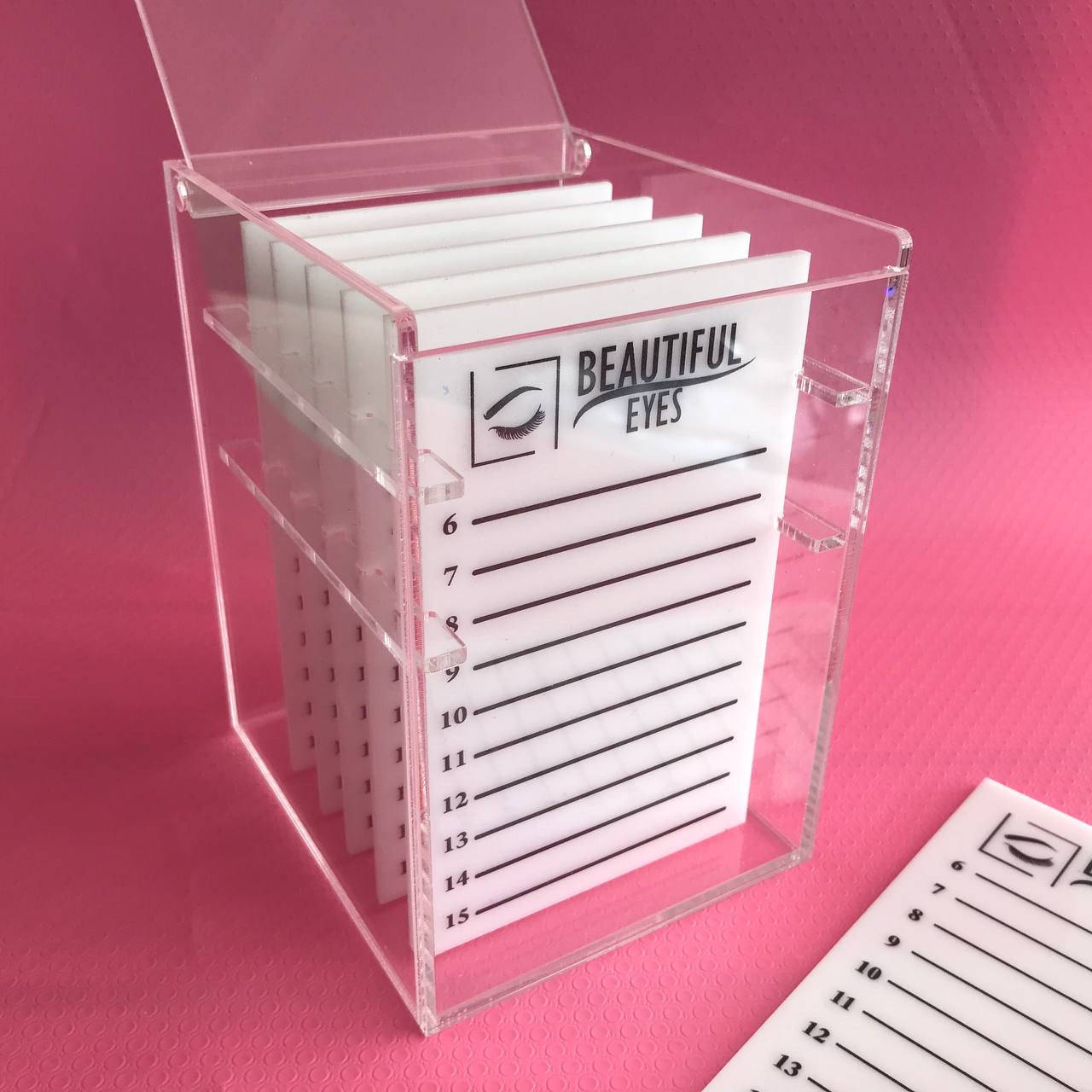 Лешбокс органайзер з 5 планшетками
Лешбокс органайзер з 5 планшетками