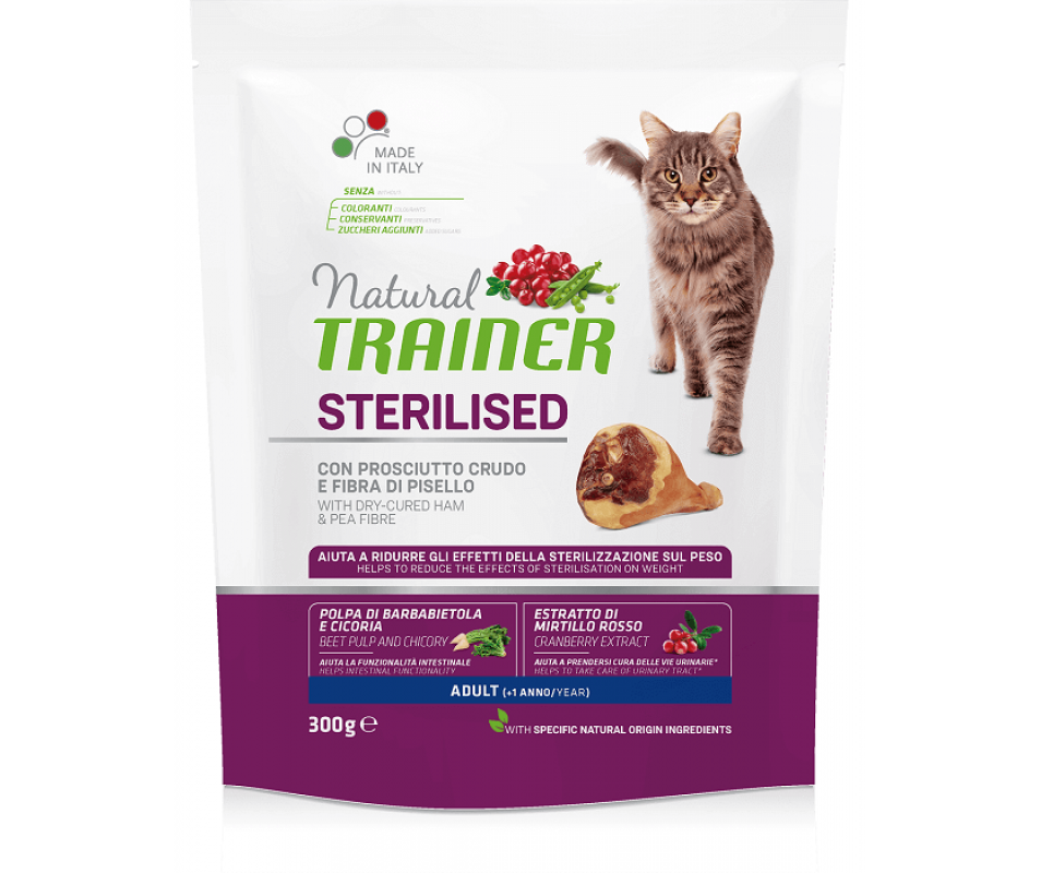 Сухой корм Trainer Natural Cat Adult Sterilised Ham для стерилизованных котов с шинкой 10 кг
Сухой корм Trainer Natural Cat Adult Sterilised Ham для стерилизованных котов с шинкой 10 кг