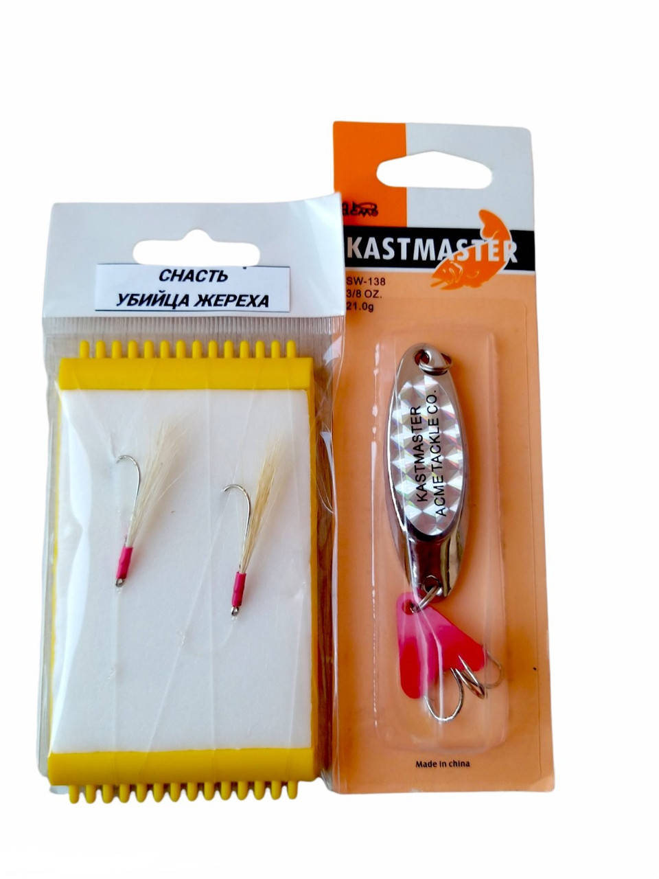 Готовая снасть на ЖЕРЕХА с блесной Kastmaster (21g), Серебро
Готовая снасть на ЖЕРЕХА с блесной Kastmaster (21g), Серебро