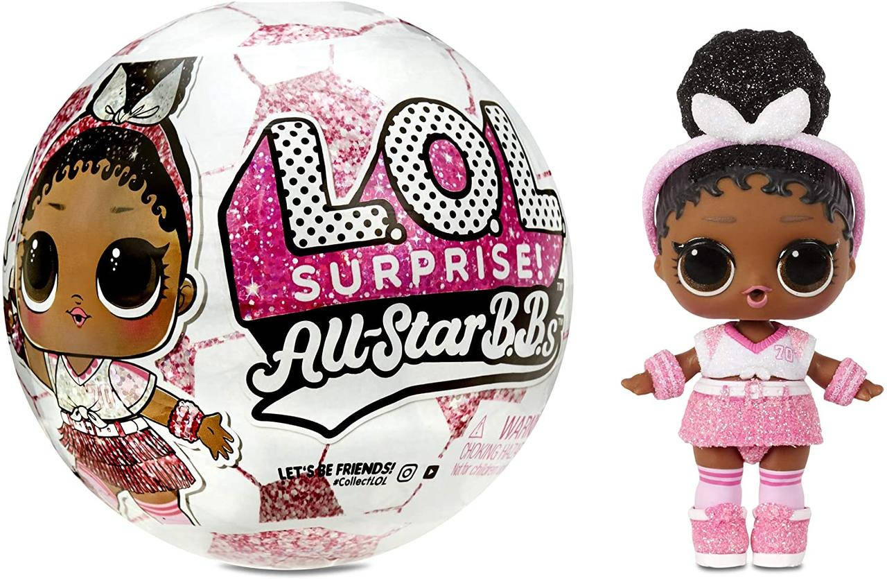 Кукла ЛОЛ Футбольная Команда 3-я серия LOL Surprise All-Star B.B.s Sports Series 3 (572671EUC)
Кукла ЛОЛ Футбольная Команда 3-я серия LOL Surprise All-Star B.B.s Sports Series 3 (572671EUC)