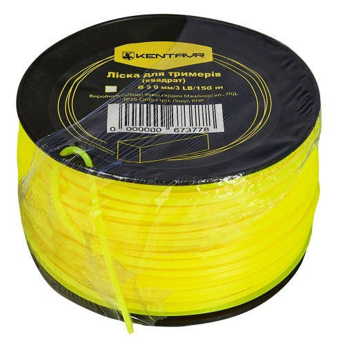 Леска для триммера Кентавр квадрат 3,0 мм × 3LB 150 м
Леска для триммера Кентавр квадрат 3,0 мм × 3LB 150 м