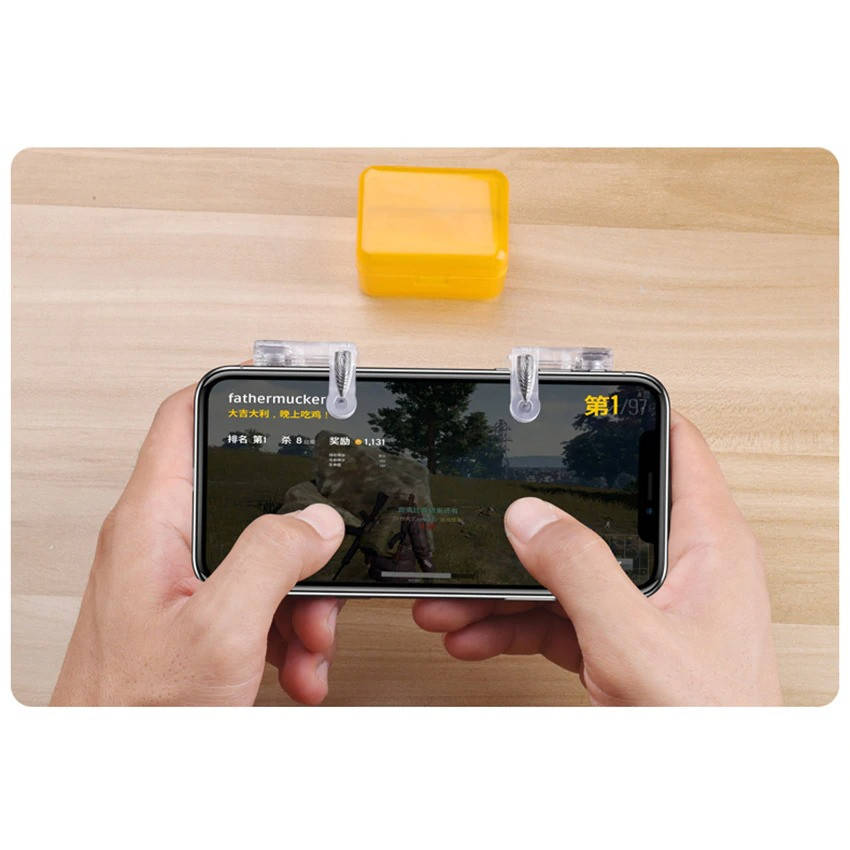 Игровые курки триггеры джойстики D11 для телефона игры на смартфоне пубг pubg mobile standoff 2 пабг мобайл
Игровые курки триггеры джойстики D11 для телефона игры на смартфоне пубг pubg mobile standoff 2 пабг мобайл