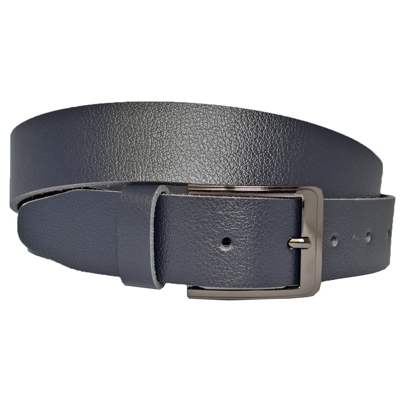 Ремень синий кожаный мужской под джинсы Voyage7
Ремень синий кожаный мужской под джинсы Voyage7