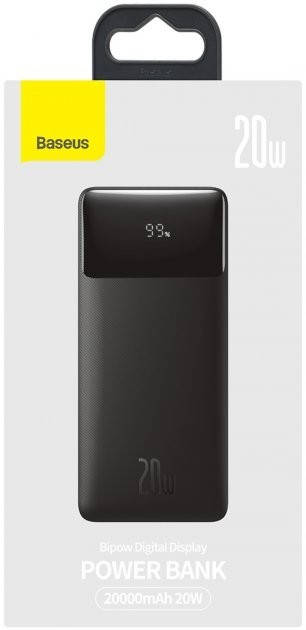 Повербанк Baseus 20000mAh 20 Вт универсальная батарея для телефона смартфона повер банк
Повербанк Baseus 20000mAh 20 Вт универсальная батарея для телефона смартфона повер банк
