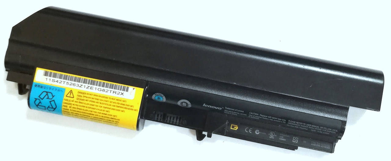 Аккумуляторная батарея для ноутбуков Lenovo Thinkpad T410 10.8V 5200mAh 57Wh Li-ion (42T5264, 42T5262) Б/У, Черный
Аккумуляторная батарея для ноутбуков Lenovo Thinkpad T410 10.8V 5200mAh 57Wh Li-ion (42T5264, 42T5262) Б/У, Черный