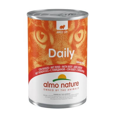 Almo Nature (Альмо Натюр) Полнорационный консервированный корм с говядиной для взрослых кошек (400 гр.)
Almo Nature (Альмо Натюр) Полнорационный консервированный корм с говядиной для взрослых кошек (400 гр.)