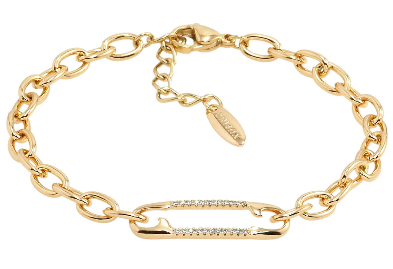 Браслет Xuping Позолота 18K "Якорное плетение с вставкой булавка" длина с доп.цепочкой 18-21.5см х 5мм
Браслет Xuping Позолота 18K "Якорное плетение с вставкой булавка" длина с доп.цепочкой 18-21.5см х 5мм