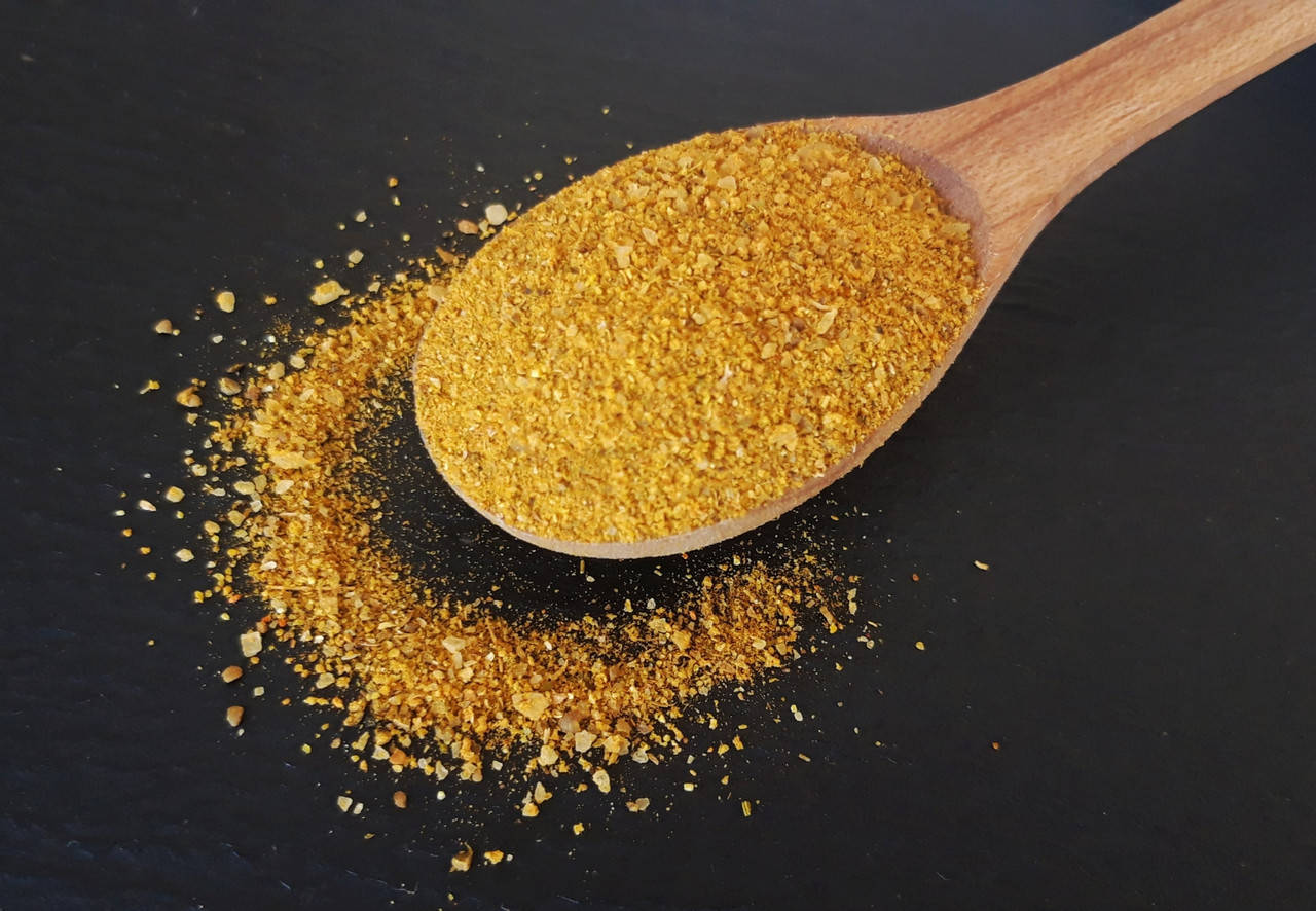 Суміш спецій "Сванська сіль" жовта 100 грам
Суміш спецій "Сванська сіль" жовта 100 грам