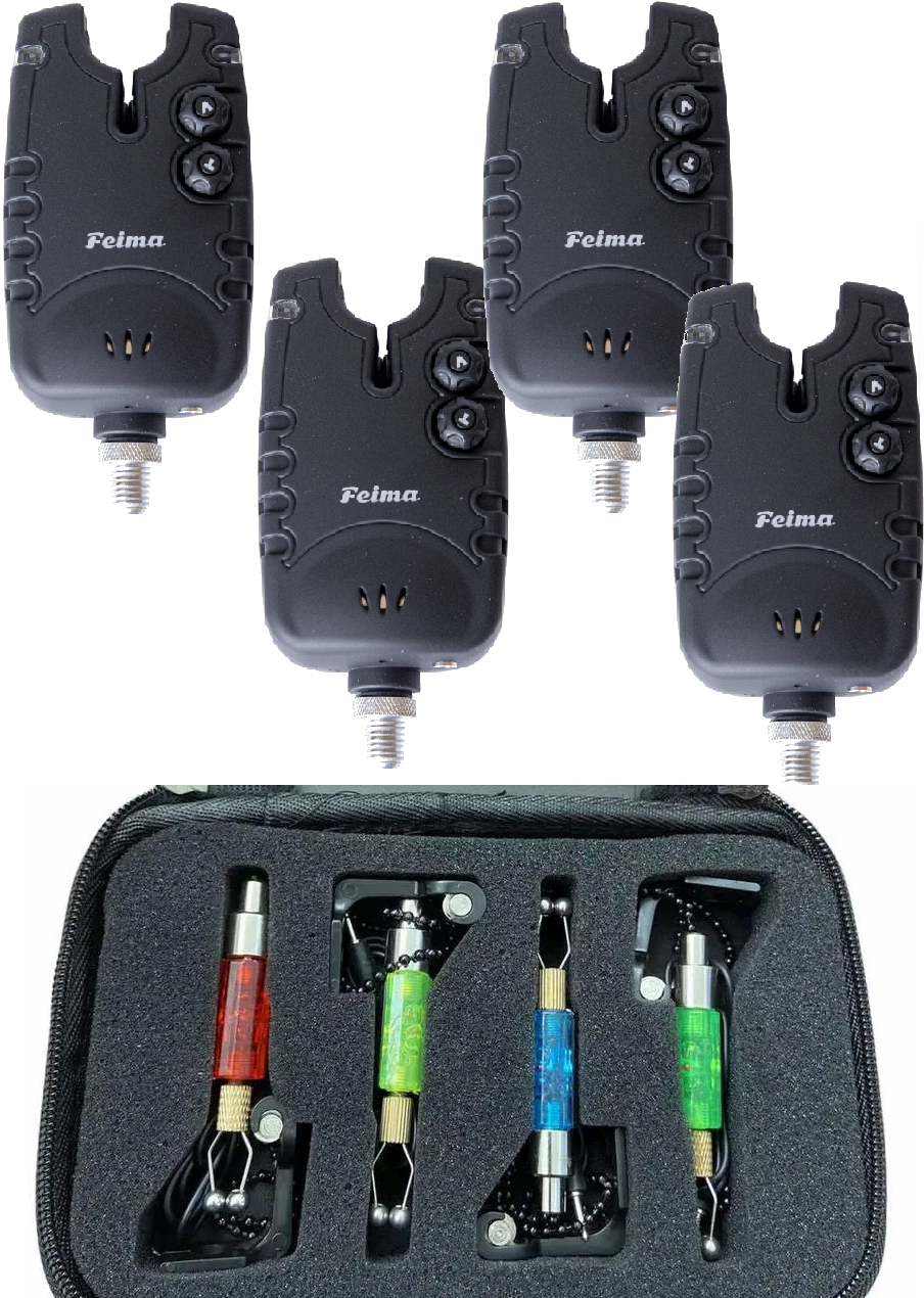 Комплект сигнализаторов и свингеров Feima BIG CARP 4+4 шт для рыбалки
Комплект сигнализаторов и свингеров Feima BIG CARP 4+4 шт для рыбалки