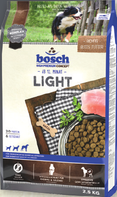 Bosch Light 12,5 кг корм для взрослых собак с избыточным весом и собак склонных к полноте
Bosch Light 12,5 кг корм для взрослых собак с избыточным весом и собак склонных к полноте