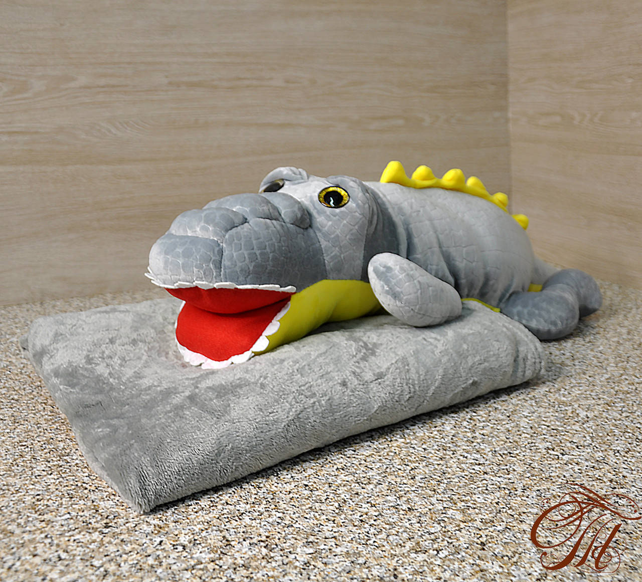 Плед - мягкая игрушка 3 в 1 (Крокодил серый), Коричневый
Плед - мягкая игрушка 3 в 1 (Крокодил серый), Коричневый