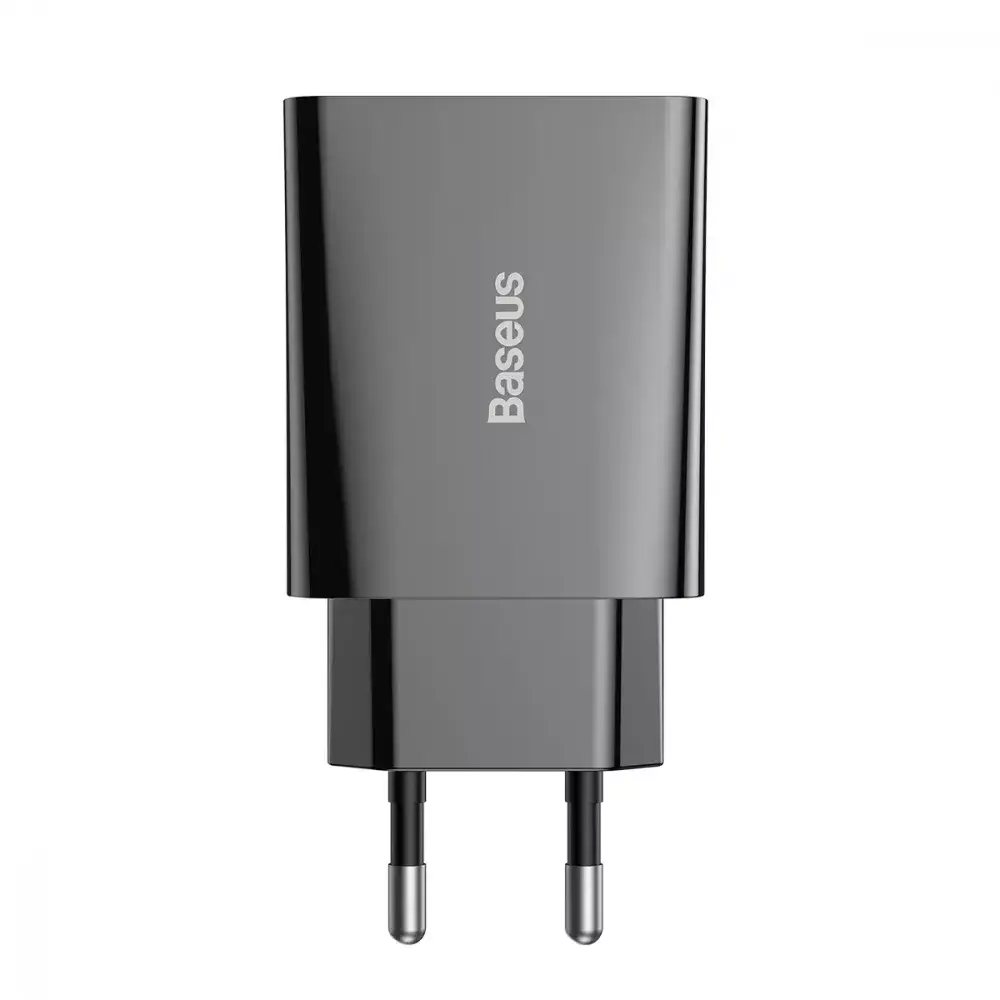Сетевое зарядное устройство Baseus Speed Mini PD Charger 20W, 3А (1 Type-C) блок для зарядки телефона черный
Сетевое зарядное устройство Baseus Speed Mini PD Charger 20W, 3А (1 Type-C) блок для зарядки телефона черный