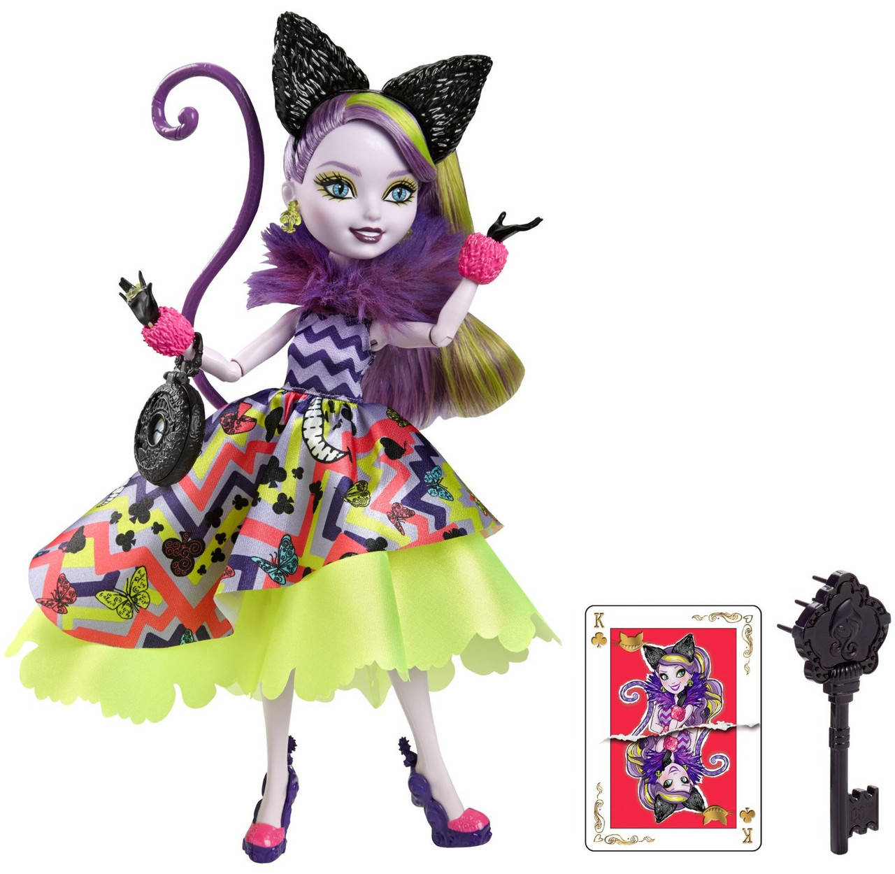 Кукла Эвер Афтер Хай Китти Чешир Дорога в Страну Чудес (Ever After High Kitty Cheshire Way Too Wonderland)
Кукла Эвер Афтер Хай Китти Чешир Дорога в Страну Чудес (Ever After High Kitty Cheshire Way Too Wonderland)