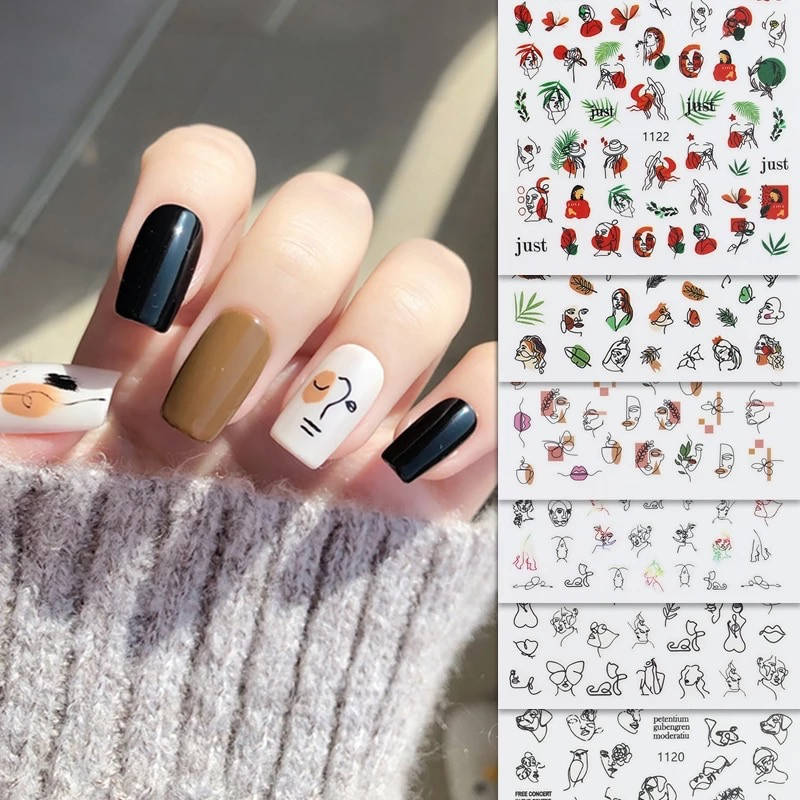 Наклейки для ногтей - 3D стикеры JOYFUL NAIL "Абстракция" для дизайна ногтей на клейкой основе
Наклейки для ногтей - 3D стикеры JOYFUL NAIL "Абстракция" для дизайна ногтей на клейкой основе