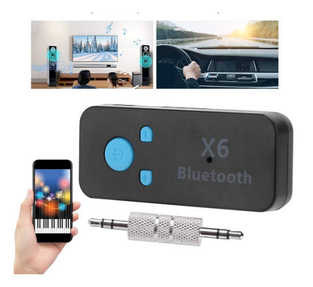 Беспроводной адаптер Bluetooth-приемник (аудио ресивер) BT-X6 модулятор в машину (в AUX)
Беспроводной адаптер Bluetooth-приемник (аудио ресивер) BT-X6 модулятор в машину (в AUX)