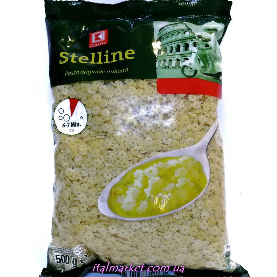 Паста зірочки Pasta Stelline 500 г
Паста зірочки Pasta Stelline 500 г