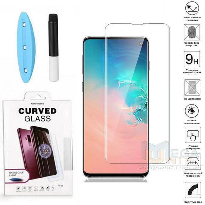 Защитное стекло Samsung G973 Galaxy S10 (0.25 мм, 3D, прозрачное) в комплекте с UV клеем и лампой
Защитное стекло Samsung G973 Galaxy S10 (0.25 мм, 3D, прозрачное) в комплекте с UV клеем и лампой