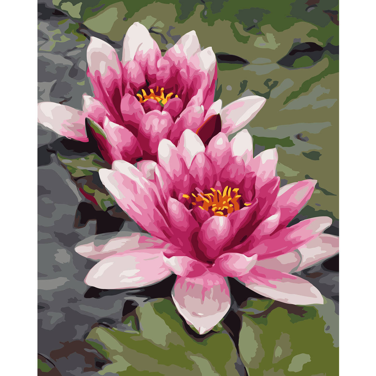 Картина по номерам Strateg , Розовые кувшинки 40х50 см
Картина по номерам Strateg , Розовые кувшинки 40х50 см