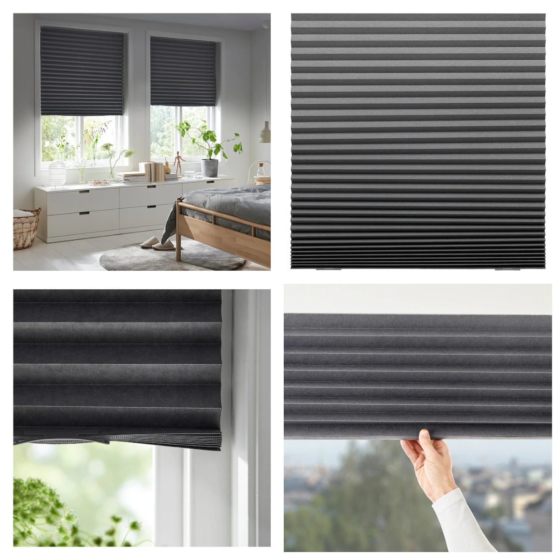 Затемняющая штора плиссе IKEA SCHOTTIS тёмно-серые 100x190 см гофрированные жалюзи ИКЕА СКОТТІС, Темно-серый
Затемняющая штора плиссе IKEA SCHOTTIS тёмно-серые 100x190 см гофрированные жалюзи ИКЕА СКОТТІС, Темно-серый