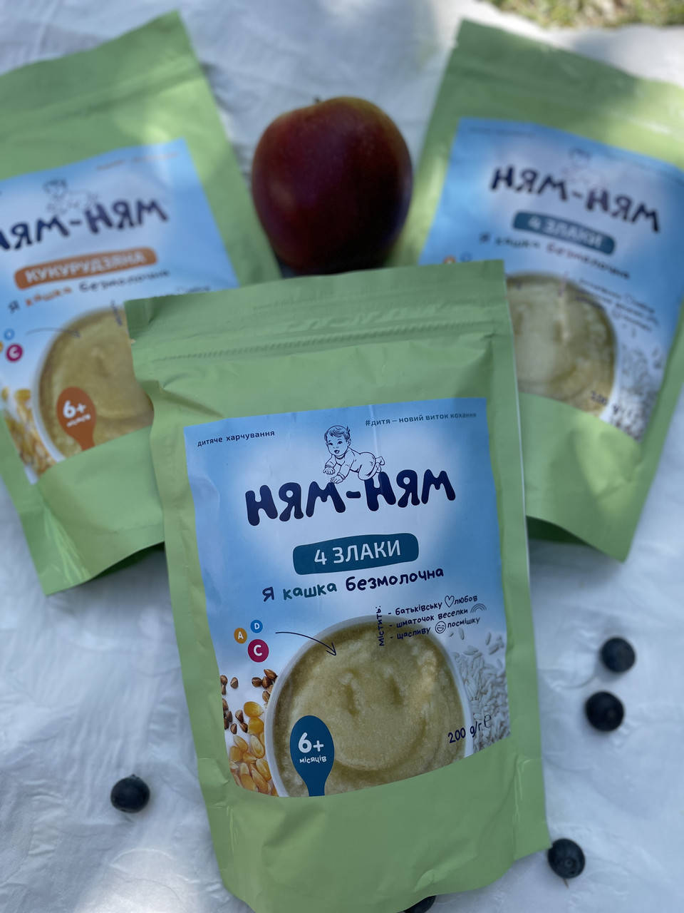 Каша «Ням-Ням» 4 злака быстрого приготовления детское питание для детей в возрасте от 6-ти месяцев, 150 г
Каша «Ням-Ням» 4 злака быстрого приготовления детское питание для детей в возрасте от 6-ти месяцев, 150 г