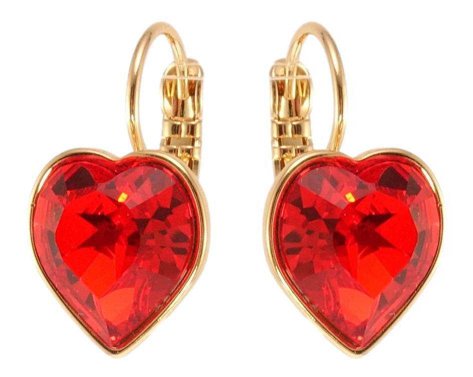 Серьги Xuping Позолота 18K с кр-ми Swarovski французский замок "Кристальное сердце Light Siam на дужке"
Серьги Xuping Позолота 18K с кр-ми Swarovski французский замок "Кристальное сердце Light Siam на дужке"