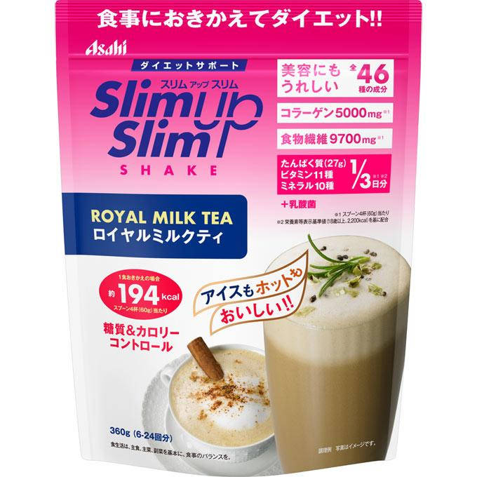 Asahi Slim Up Коктейль для похудения с коллагеном и гиалуроновой кислотой, вкус чая с молоком, 360 г
Asahi Slim Up Коктейль для похудения с коллагеном и гиалуроновой кислотой, вкус чая с молоком, 360 г