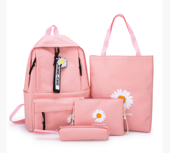 Рюкзак женский сумки пенал Комплект розовый 289G
Рюкзак женский сумки пенал Комплект розовый 289G