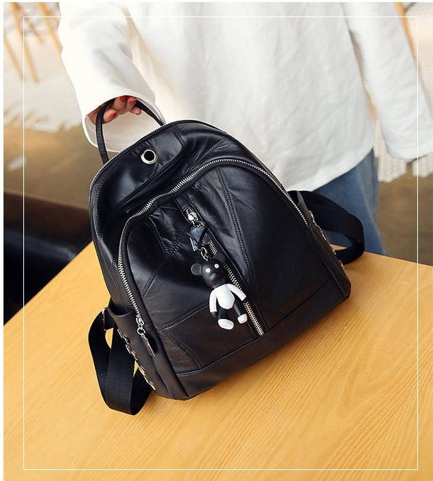 8051 Рюкзак женский городской натуральная кожа + зкокожа, Черный
8051 Рюкзак женский городской натуральная кожа + зкокожа, Черный