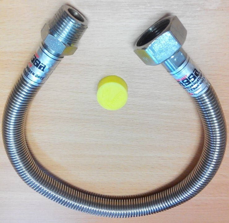 Шланг для газа Gassa 1/2х3/4 ВН 60 см 
Шланг для газа Gassa 1/2х3/4 ВН 60 см