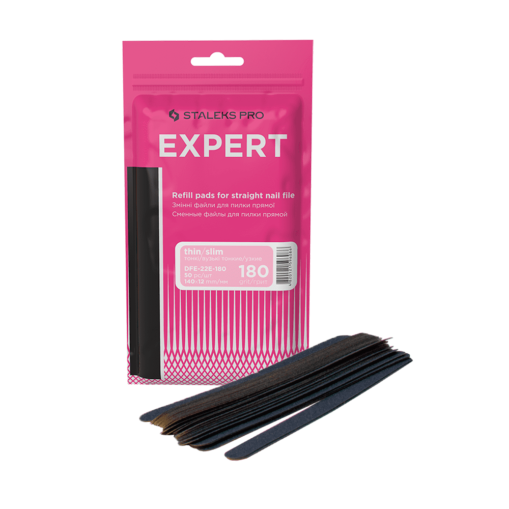 Сменные файлы Staleks 180 грит Expert 22E для прямой узкой пилки MBE-20E (50 шт) DFE-22E-180
Сменные файлы Staleks 180 грит Expert 22E для прямой узкой пилки MBE-20E (50 шт) DFE-22E-180