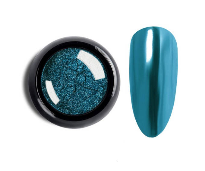 Зеркальная втирка для ногтей F06 (ярко-бирюзовый), 2 г
Зеркальная втирка для ногтей F06 (ярко-бирюзовый), 2 г