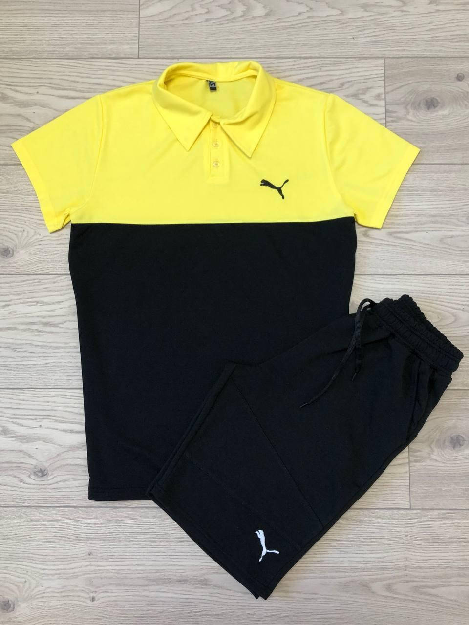 Мужской комплект Puma летний Шорты + Футболка поло | Спортивный костюм мужской летний, Разные цвета
Мужской комплект Puma летний Шорты + Футболка поло | Спортивный костюм мужской летний, Разные цвета