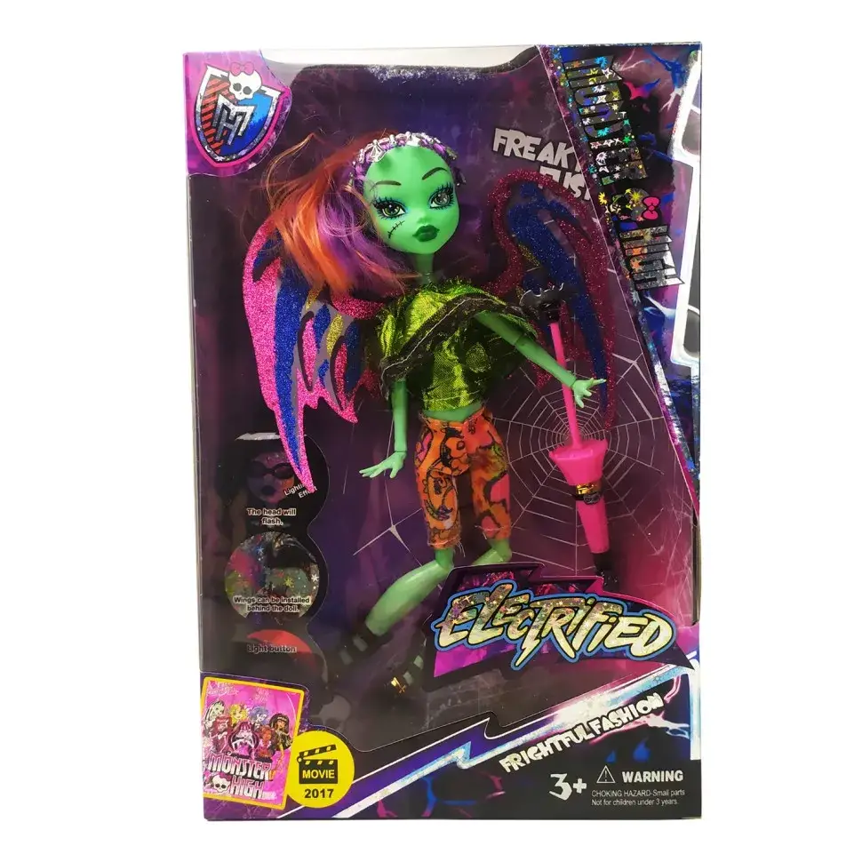 Кукла Монстер Хай на шарнирах с зонтиком "MONSTER HIGH" Френки Штейн Frankie Stein 8 видов
Кукла Монстер Хай на шарнирах с зонтиком "MONSTER HIGH" Френки Штейн Frankie Stein 8 видов