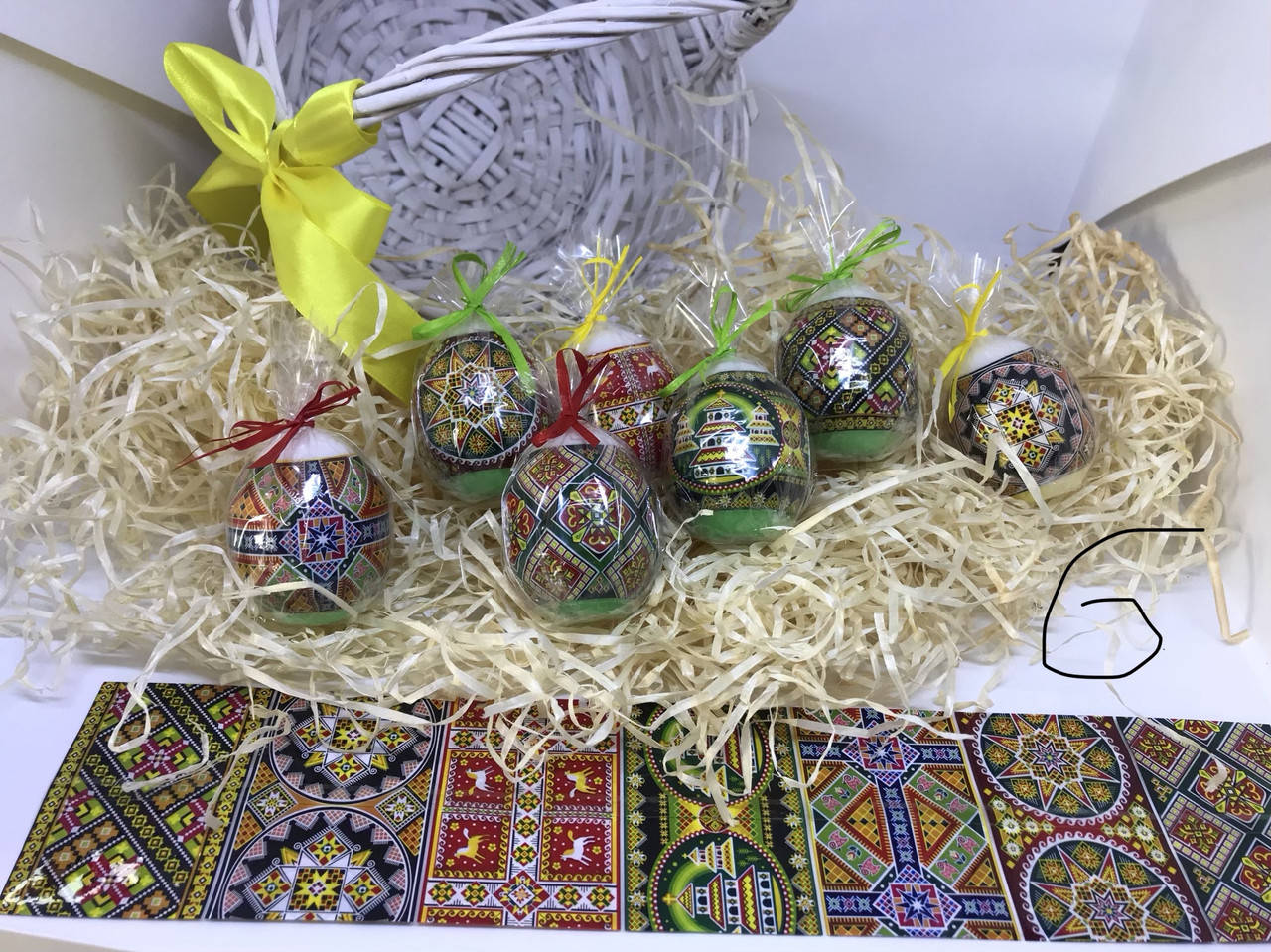 Великодня / Пасхальна свічка яйце 6