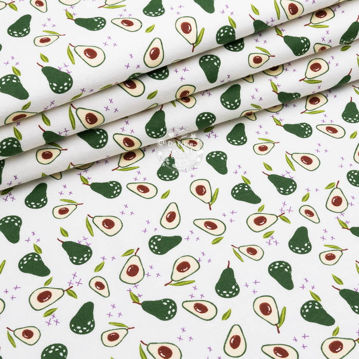 Фланель детская "Маленькое авокадо" на белом, ширина 240 см, Зелёный
Фланель детская "Маленькое авокадо" на белом, ширина 240 см, Зелёный