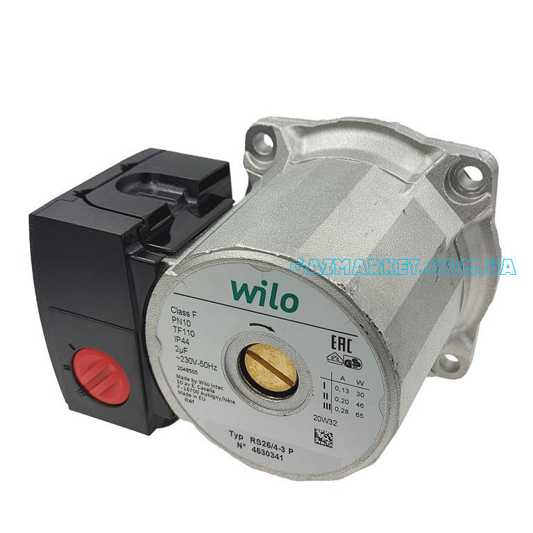 Насос Wilo Rs 25/4 (65w) Крыльчатка 68/30мм Westen Quasar D, Pulsar D, Baxi Mainfour 5698260 A
Насос Wilo Rs 25/4 (65w) Крыльчатка 68/30мм Westen Quasar D, Pulsar D, Baxi Mainfour 5698260 A