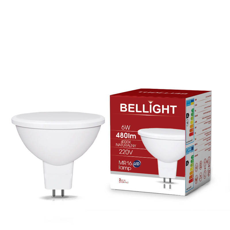 Лампа светодиодная LED MR16 220V/6W 4000K
Лампа светодиодная LED MR16 220V/6W 4000K