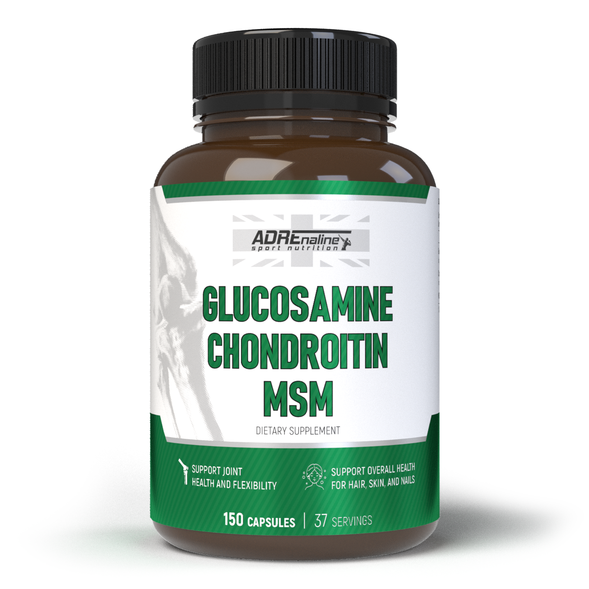 Глюкозамин хондроитин МСМ - Adrenaline Sport Nutrition Glucosamine Chondroitin MSM / 150 capsules
Глюкозамин хондроитин МСМ - Adrenaline Sport Nutrition Glucosamine Chondroitin MSM / 150 capsules